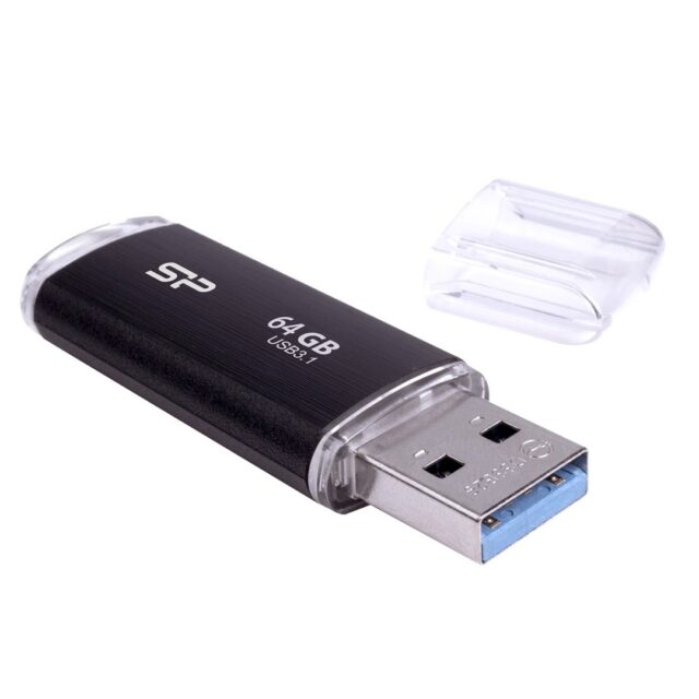 SILICON POWER Blaze B02 Pendrive USB flash drive 64 GB USB Type-A 3.2 Gen 1 (SP064GBUF3B02V1K) Black - imagine 5
