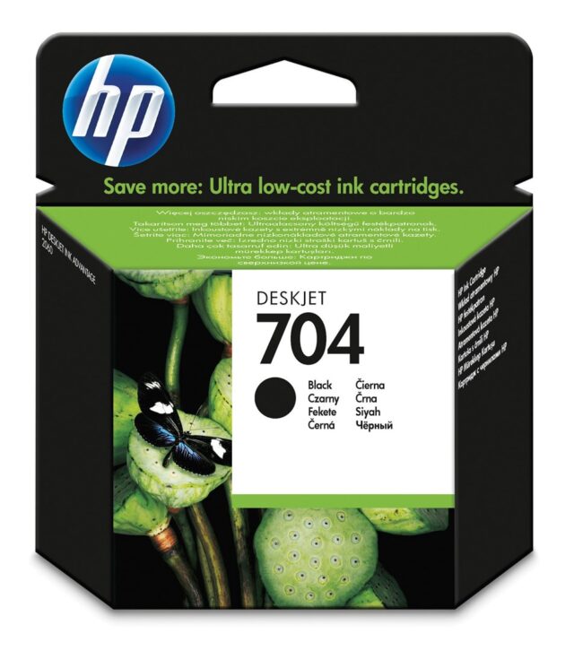 HP 704 Original Black 1 pc(s) - imagine 2
