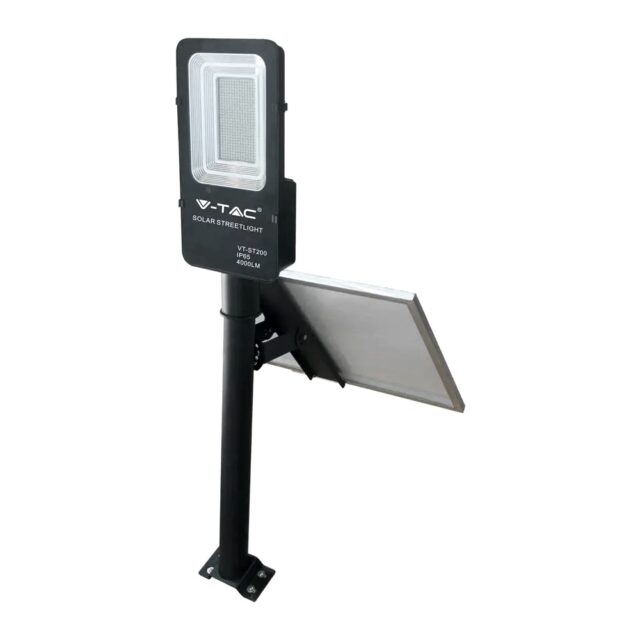 V-TAC 50W LED Solar Street Light 4000K HYBRID - imagine 5