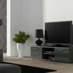 Cama TV stand SOHO 140 grey/grey gloss