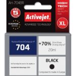 Activejet AH-704BR Ink Cartridge (replacement for HP 704 CN692AE; Premium; 20 ml; black)