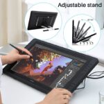 HUION Kamvas Pro 20 graphic tablet 5080 lpi 434.88 x 238.68 mm USB Black - imagine 2