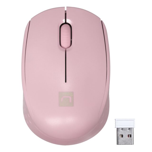 NATEC STORK mouse Home Ambidextrous RF Wireless + USB Type-A Optical 1600 DPI - imagine 2
