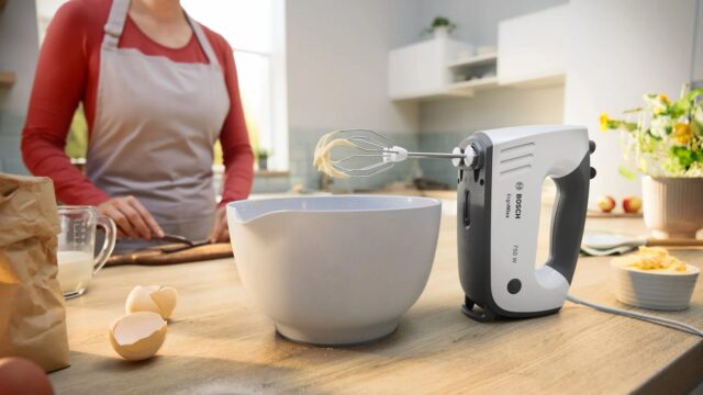 Bosch MFQ37490 mixer Hand mixer 750 W Grey  White - imagine 6