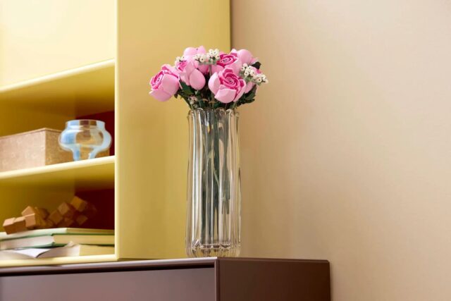 LEGO BOTANICALS 10374 Bouquet of Pink Roses - imagine 4