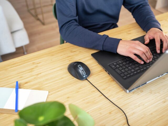 Trust Fyda - wired mouse (black) - imagine 8