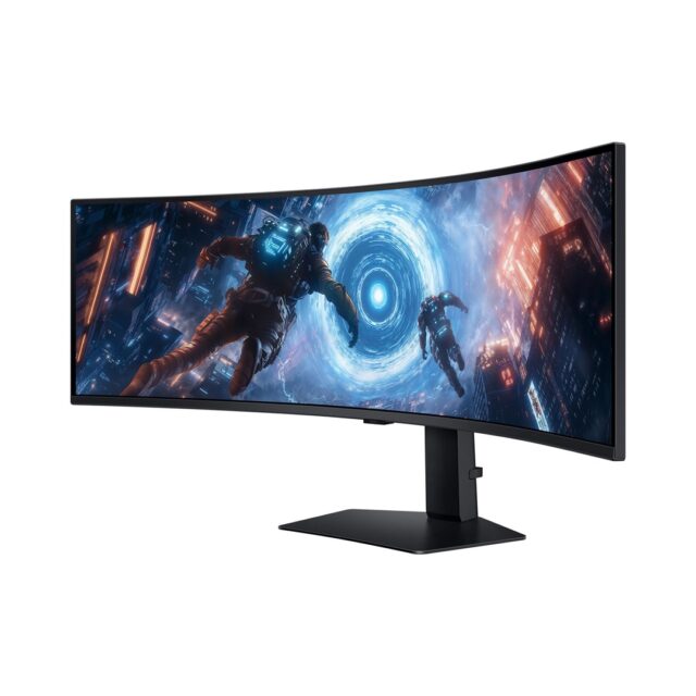 Samsung G91F computer monitor 124.5 cm (49 ) 5120 x 1440 pixels Dual QHD LCD Black - imagine 3