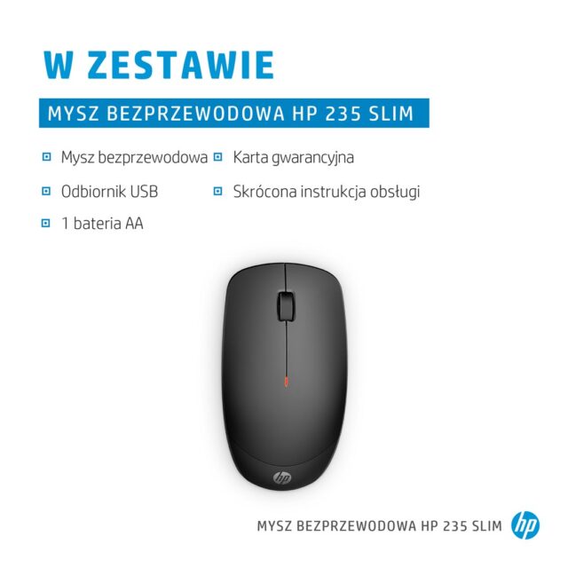HP 235 Slim Wireless Mouse - imagine 3