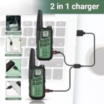 Walkie-Talkie Baofeng BF-T25E Green  2 pieces - imagine 10
