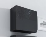 Cama Square cabinet VIGO 50/50/30 black/black gloss