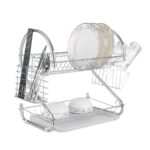 Dish drying rack 38 cm MR-1025-38 silver Maestro - imagine 2
