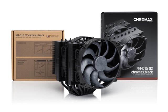 Chłodzenie CPU NOCTUA NH-D15 G2 chromax black - imagine 5
