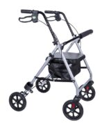 Four-wheel aluminium stand