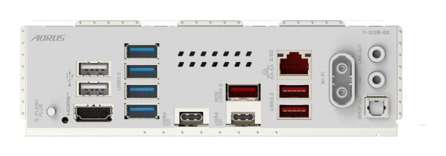 GIGABYTE X870E AORUS PRO ICE Motherboard - Supports AMD Ryzen 9000 CPUs  16+2+2 Phases Digital VRM  up to 8000MHz DDR5 (OC)  3xPCIe 5.0 + 1xPCIe 4.0  Wi-Fi 7  2.5GbE LAN  USB 4 - imagine 6
