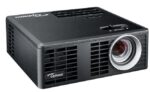 Optoma ML750e data projector Portable projector DLP WXGA (1280x800) 3D Black - imagine 3