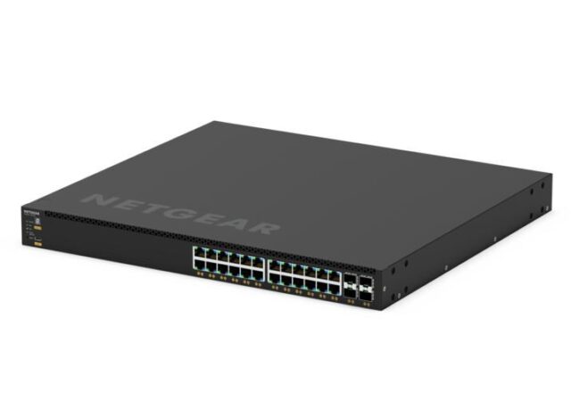NETGEAR GSM4328-100AJS Managed L3 Gigabit Ethernet (10/100/1000) Power over Ethernet (PoE) 1U Black - imagine 3
