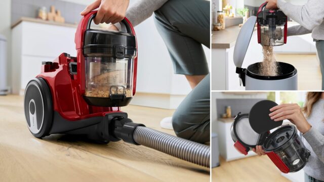 Bosch Serie 2 BGC05AAA2 vacuum 1.5 L Cylinder vacuum Dry 700 W Bagless - imagine 3