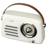 SAVIO RS-02 Portable Radio  white - imagine 2