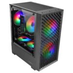 TACENS MARS MC-VORTEX 3x120mm FRGB mATX - case - imagine 3