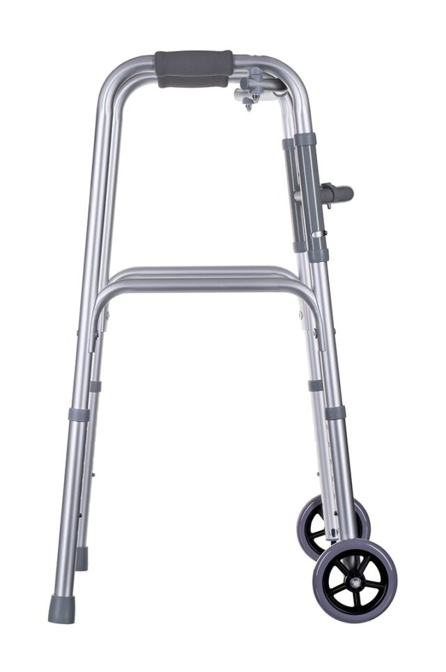 Aluminium rehabilitation tri-functional walker - imagine 2