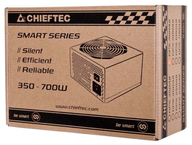 Chieftec Smart GPS-700A8 power supply unit 700 W 20+4 pin ATX PS/2 Black - imagine 6