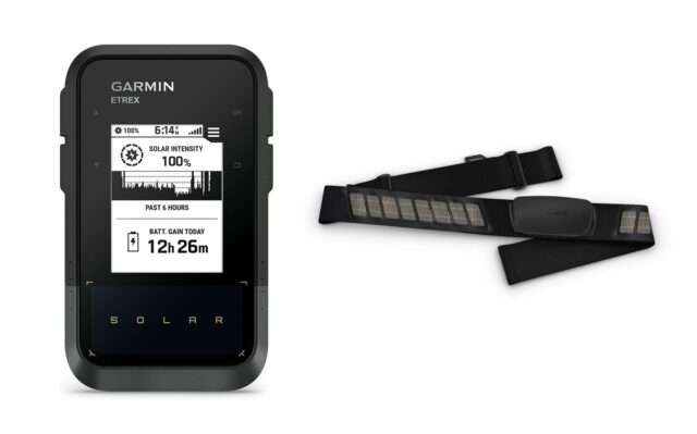 Garmin eTrex SE GPS Solar Tourist Navigation Black/Grey + Garmin HRM Dual Sensor - imagine 12