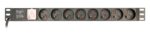 Gembird EG-PDU-014-FC14 power distribution unit (PDU) 8 AC outlet(s) 1U Black - imagine 7