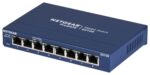 NETGEAR GS108GE network switch Unmanaged Gigabit Ethernet (10/100/1000) Blue