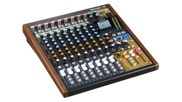 Tascam Model 12 12 channels 20 - 20000 Hz Black  Wood - imagine 3