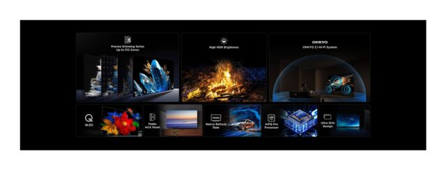 TCL 65C69K TV 165.1 cm (65 ) 4K Ultra HD Smart TV Wi-Fi Metallic - imagine 7