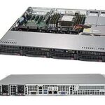Supermicro SuperServer 5019P-MTR Intel C622 LGA 3647 (Socket P) Rack (1U) Black