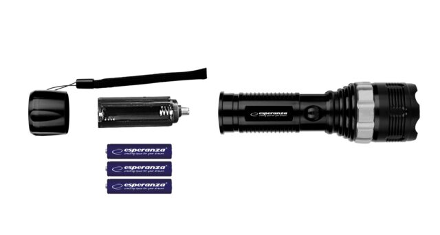 Esperanza EOT071 Flashlight Black  LED Flashlight - imagine 4