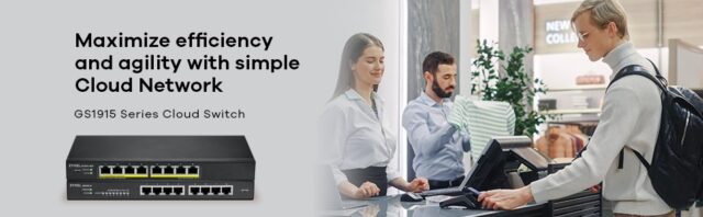 Zyxel GS1915-8EP Managed L2 Gigabit Ethernet (10/100/1000) Power over Ethernet (PoE) Black - imagine 5