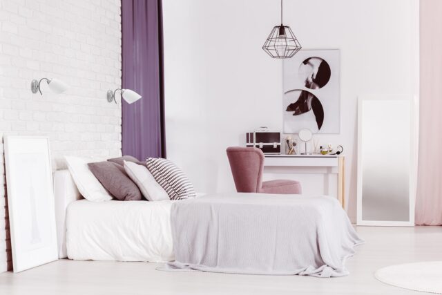 Classic single wall lamp Activejet NIKITA nickel E27 for the living room - imagine 4