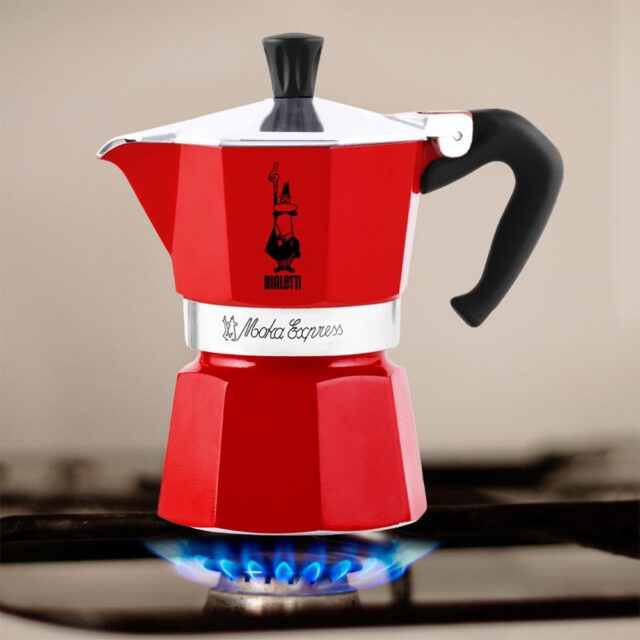 Bialetti Moka Express Moka pot Red - imagine 4