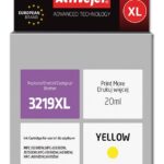 Activejet AB-3219YNX Ink Cartridge (replacement for Brother LC3219Y XL ; Supreme; 20 ml; yellow)