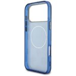Case Guess IML Peony Dot MagSafe for  iPhone 17 Pro Max blue - imagine 7