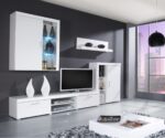 Cama bookcase SAMBA white/white gloss - imagine 2