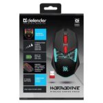 MOUSE DEFENDER GM-126 TISA RF+BT OPTIC 1600dpi 6P BLACK - imagine 7
