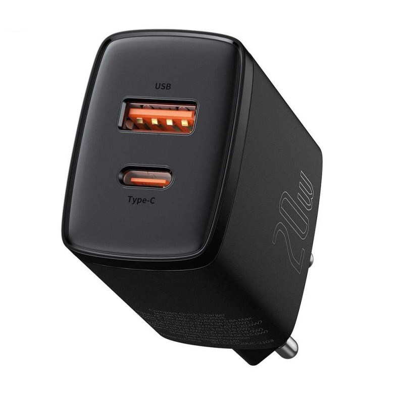cps-380af7b786b1fe76cf8a112d037bab2a-2026-01-19-00-01-17 Baseus CCXJ-B01 mobile device charger Universal Black AC Fast charging Indoor - imagine 1