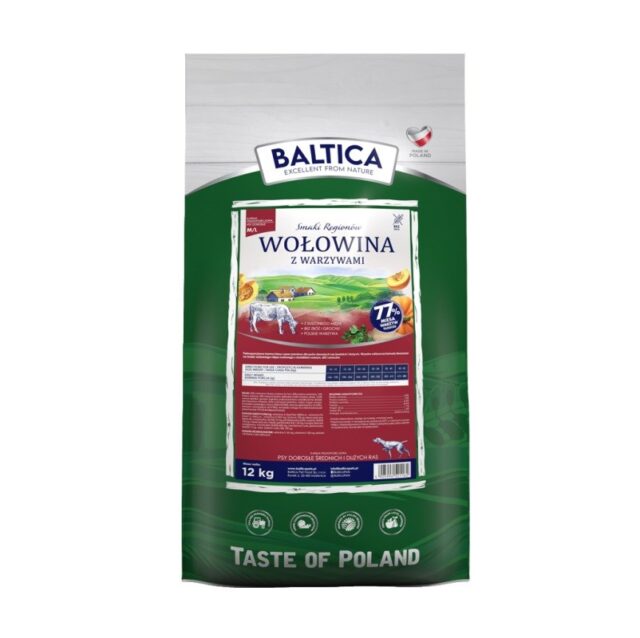 BALTICA SMAKI REGIONÓW Wołowina z warzywami M / L  12kg - imagine 2