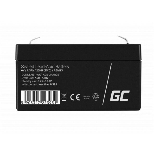 Green Cell AGM13 UPS battery Sealed Lead Acid (VRLA) 6 V 1.3 Ah - imagine 4