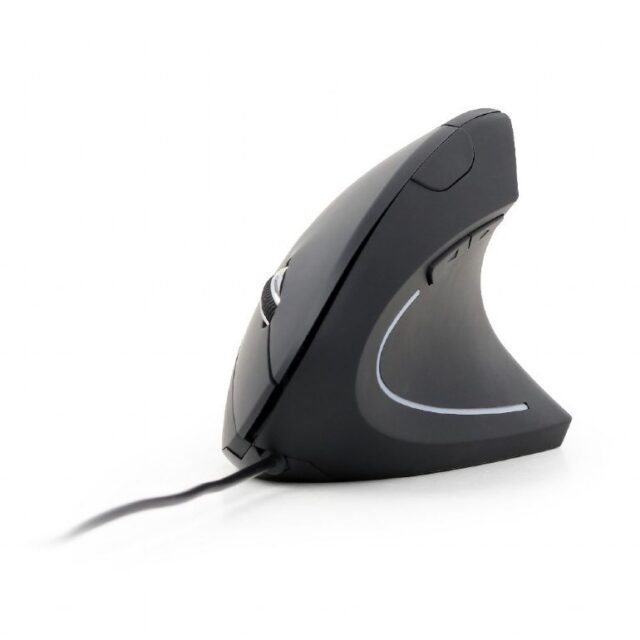 Gembird MUS-ERGO-01 mouse Right-hand USB Type-A Optical 3200 DPI - imagine 3