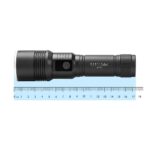 Montis Taktyczna ręczna latarka akumulatorowa LED MT159 Black Hand flashlight - imagine 8