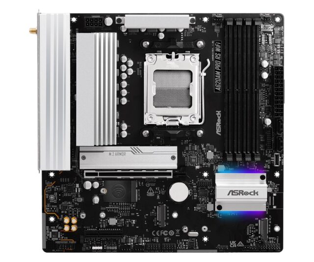 Asrock A620AM PRO RS WIFI motherboard - imagine 5