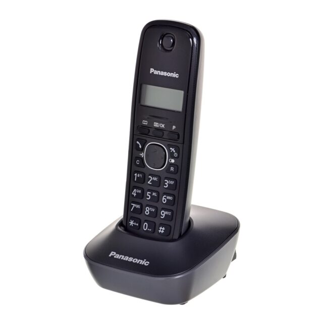 Panasonic KX-TG1611 telephone DECT telephone Black Caller ID - imagine 6