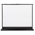 Maclean MC-961 Portable Projection Screen Compact 45  4:3 Free-Standing Office Cinema - imagine 5