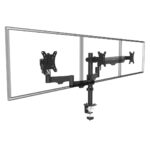 Maclean 3 monitor mount  gas spring  17 -27   2-8kg  black  MC-137 - imagine 12