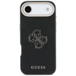 Etui Guess FW Resin Logo do iPhone Air    czarny - imagine 3