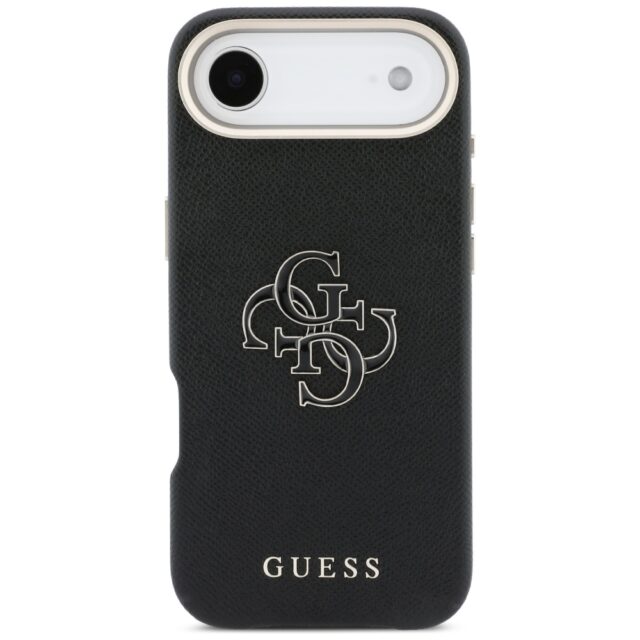 Etui Guess FW Resin Logo do iPhone Air    czarny - imagine 3